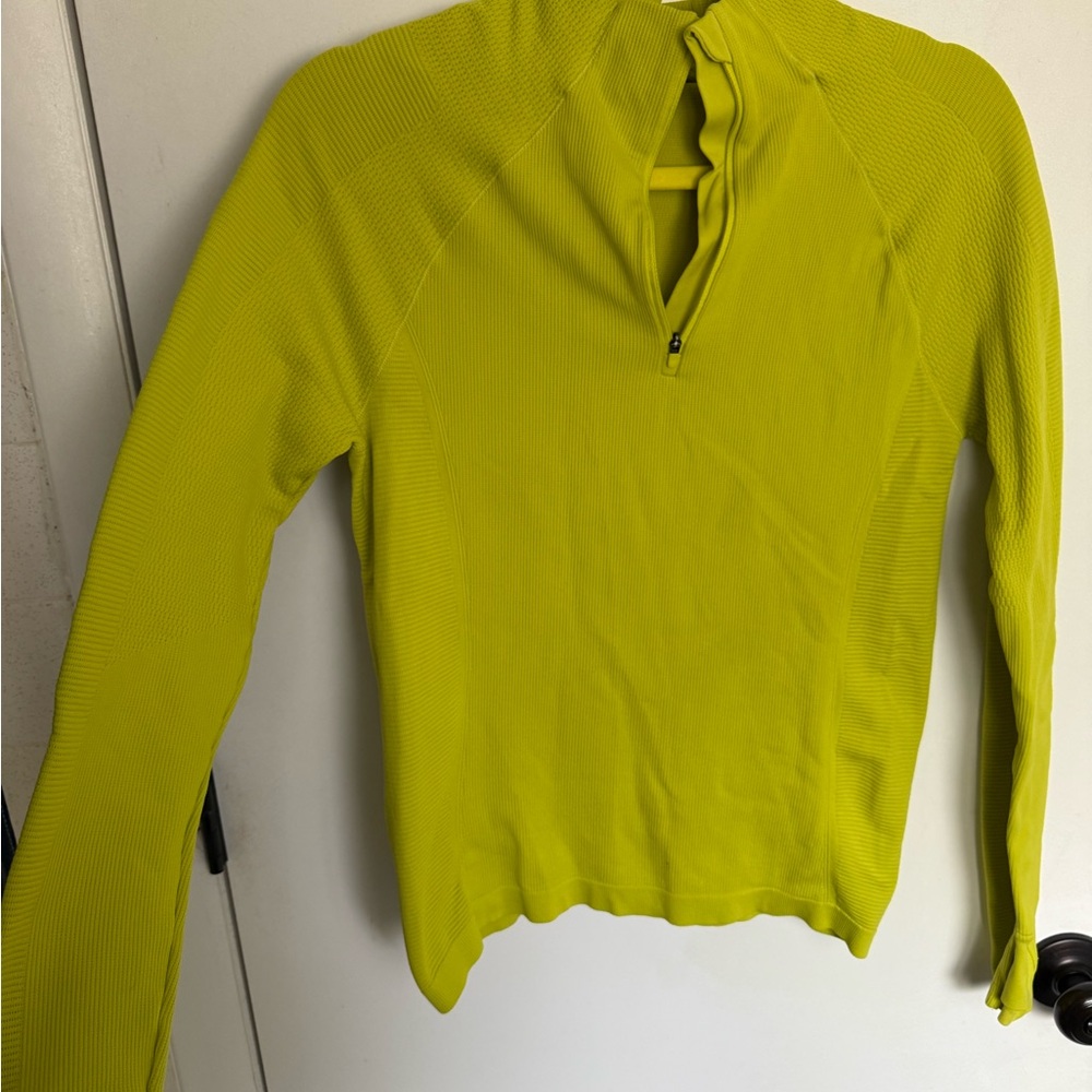 Athleta Lime Green Pullover